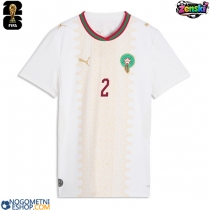 Ženski Nogometni dresi Maroko Achraf Hakimi #2 Gostujoči SP 2026 Kratek Rokav